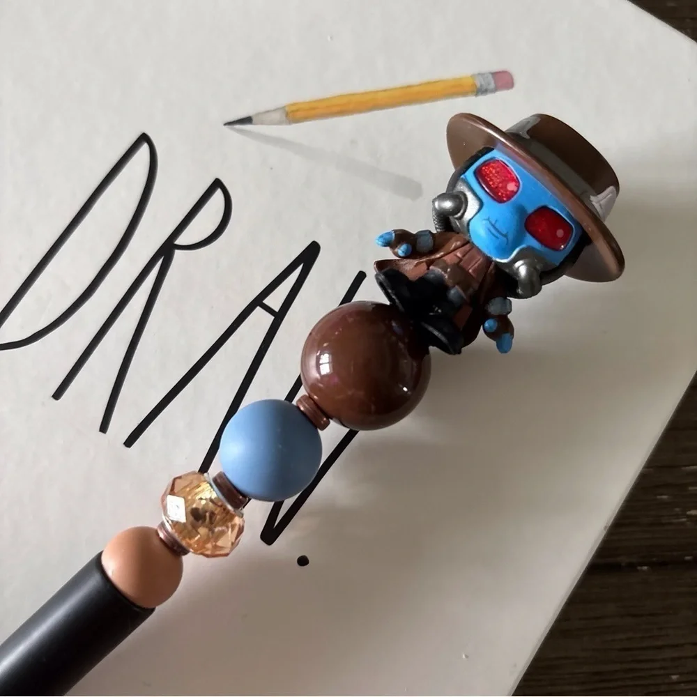 Disney Doorables: Star Wars: Cad Bane handmade beaded pen